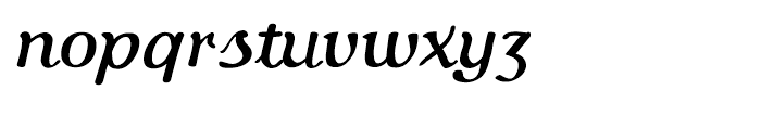 Ingriana Casual Bold Italic Font LOWERCASE
