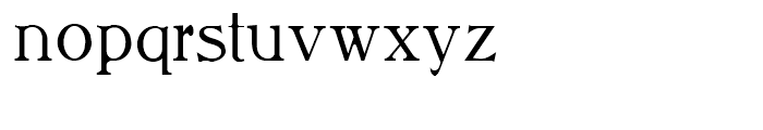 Ingvaeonic Oldestyle NF Regular Font LOWERCASE
