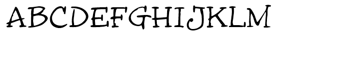 InkyDoo Serif Font UPPERCASE