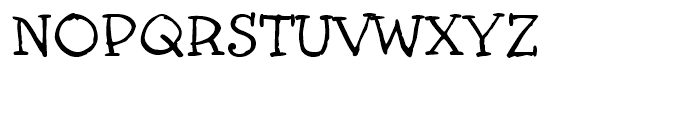InkyDoo Serif Font UPPERCASE