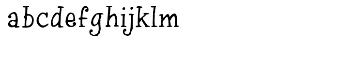 InkyDoo Serif Font LOWERCASE