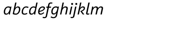 Insider Regular Italic Font LOWERCASE