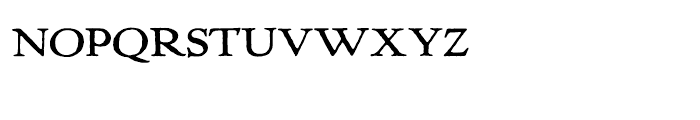Intellecta Roman Tall Short Font UPPERCASE
