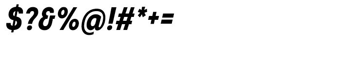 Intro Condensed Bold Italic Font OTHER CHARS