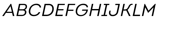 Intro Regular Italic Font UPPERCASE