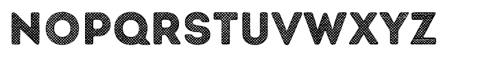 Intro Rust Halftone 1 Font LOWERCASE