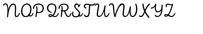 Intro Rust Script Regular Font UPPERCASE