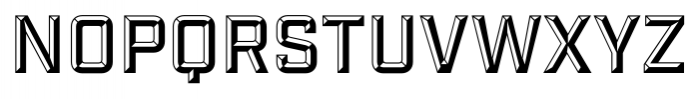 Industry Inc Bevel Font LOWERCASE