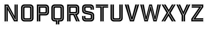 Industry Inc Cutline Font LOWERCASE
