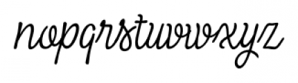 Inkheart Script Regular Font LOWERCASE