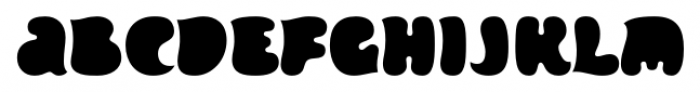 Inklea Solid Font LOWERCASE