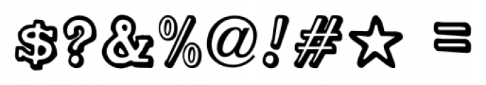 Inkpad LettersJNL Regular Font OTHER CHARS
