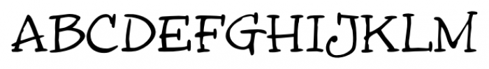 Inkydoo Serif Serif Font UPPERCASE
