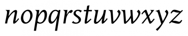 Innovage Italic Font LOWERCASE