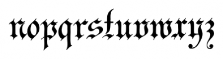 Innsbruck Initials Regular Font LOWERCASE