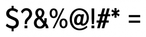 Interval Sans Pro Condensed Medium Font OTHER CHARS