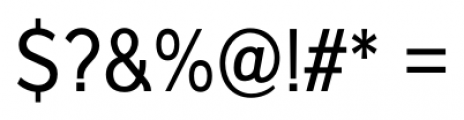 Interval Sans Pro Condensed Regular Font OTHER CHARS