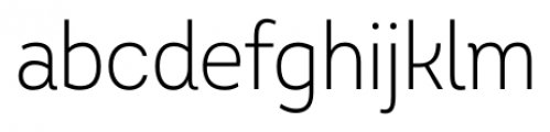 Intro Condensed Light Font LOWERCASE