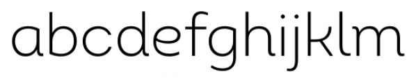 Intro Light Alt Font LOWERCASE