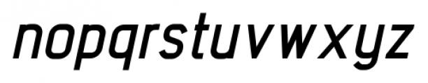 Intropol Bold Italic Font LOWERCASE