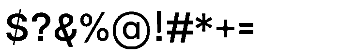 INDG Alvica Semibold Font OTHER CHARS
