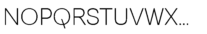 INDG Alvica Thin Font UPPERCASE
