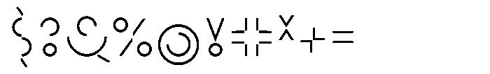 INDG Modus White Font OTHER CHARS