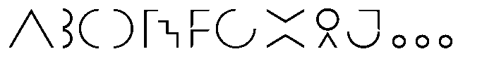 INDG Modus White Font UPPERCASE