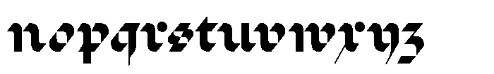 INDG Peqat Capitalis Font LOWERCASE
