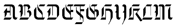 INDG Peqat Norma Font UPPERCASE