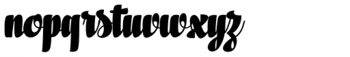 In And Out Black Font LOWERCASE