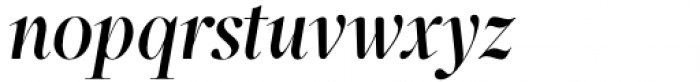 Incognia Bold Italic Font LOWERCASE