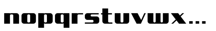 Incus St Black Font LOWERCASE