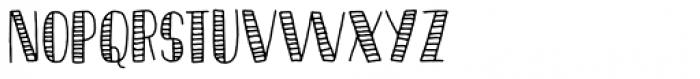 Indbydelse Fancy Font UPPERCASE
