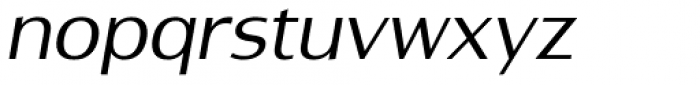 Indecise Light Italic Font LOWERCASE