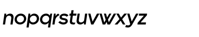 Indecisive Sans Regular Slant Font LOWERCASE