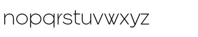 Indecisive Sans Thin Font LOWERCASE