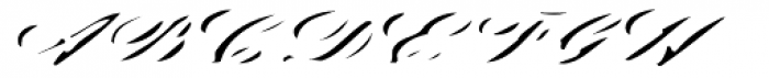 Indelible Victorian Font UPPERCASE