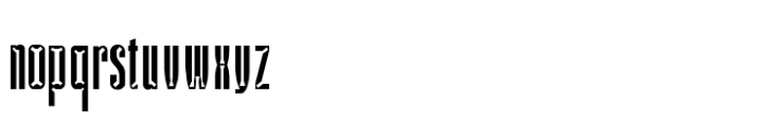 Indent Font LOWERCASE