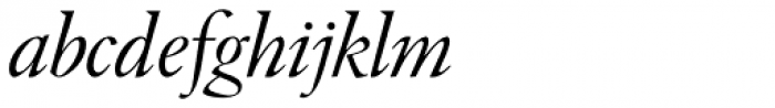 Indigo P Italic Font LOWERCASE