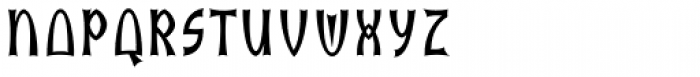 Indus Pro Bold Font UPPERCASE