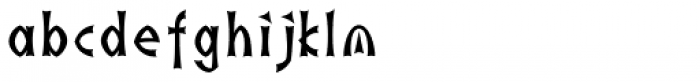 Indus Pro Bold Font LOWERCASE