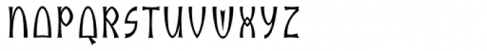 Indus Regular Font UPPERCASE