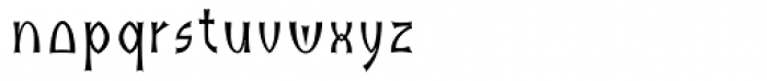 Indus Regular Font LOWERCASE