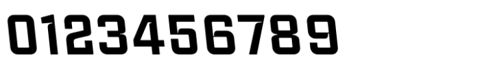 Industria Sans Wide Semi Back Font OTHER CHARS