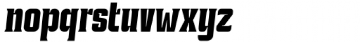Industria Serif Cnd Bold Italic Font LOWERCASE