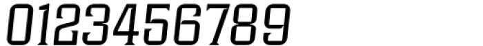 Industria Serif Light Italic Font OTHER CHARS