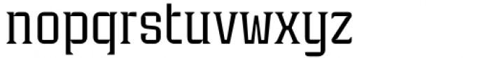 Industria Serif Light Font LOWERCASE