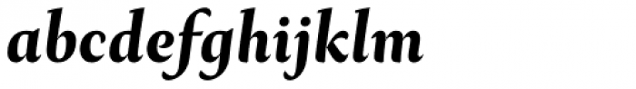 Ines Bold Italic Font LOWERCASE