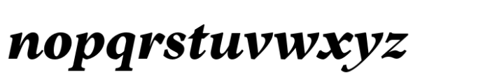 Inferi Black Italic Font LOWERCASE